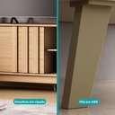 Ver mais imagens de Conjunto Rack e Painel para TV Ventura 180cm MDP com Porta de Correr Marrom Móveis Carraro