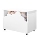 Ver imagem 4 de Baú De Brinquedos Nuvem Alegria Branco Divaloto