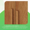 Ver imagem 3 de Guarda Roupa 6 Portas 6 Gavetas Mdf Cinamomo