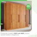 Ver mais imagens de Guarda Roupa 6 Portas 6 Gavetas Mdf Cinamomo