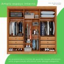 Ver imagem 6 de Guarda Roupa 6 Portas 6 Gavetas Mdf Cinamomo