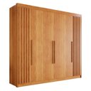 Ver imagem 1 de Guarda Roupa 6 Portas 6 Gavetas Mdf Cinamomo