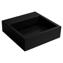 Ver imagem 1 de Cuba de Apoio Quadrada com Mesa e Válvula Oculta 46x41cm Ébano - L.86.95
