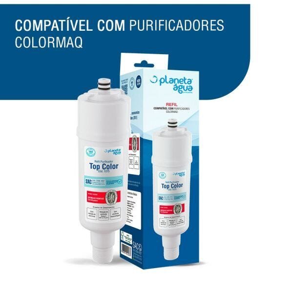 KIT 2 Refil Topcolor para purificador Colormaq