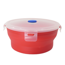 Pote Retrátil Guarda Alimentos Livre de Bpa 750ml Azul - 5