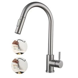 Torneira para Cozinha Monocomando Gourmet Inox 304 Escovado - 1