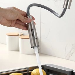 Torneira para Cozinha Monocomando Gourmet Inox 304 Escovado - 5