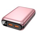 Ver imagem 1 de Power Bank Carregador Portátil Universal Geonav Pb20k20wrg - 20000 Mah - Usb-c e Usb - Rose Gold