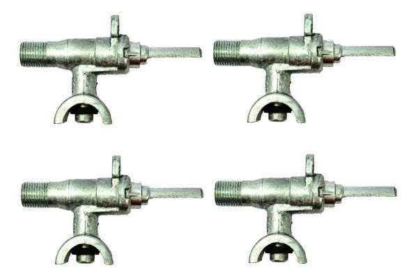 Kit 4 Registros Ramal Do Forno Fogão Dako Ge - 1