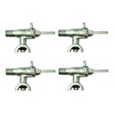 Ver imagem 1 de Kit 4 Registros Ramal do Forno Fogão Dako Ge