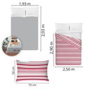 Ver imagem 5 de Jogo de Cama King Size 180 Fios Fiori - Eduarda (7526-4)
