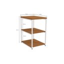 Ver imagem 3 de Mesa Lateral 45cm Kappesberg Crome