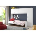 Ver imagem 6 de Cama Solteiro Com Guarda-roupa Para Colchão 88 X 188 Cm Multimóveis Branca