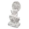 Estátua Deusa Kuan Yin Sobre o Mar e o Sol (22cm) - 2