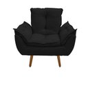 Ver imagem 2 de Kit Poltrona com Puff Opala para Sala Confortável e Resistente Suede