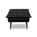 Ver imagem 3 de Kit Poltrona com Puff Opala para Sala Confortável e Resistente Suede