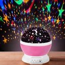 Ver imagem 3 de Luminária Projetor Estrela 360° Night Light Rosa