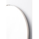 Ver imagem 4 de Espelho Grande Redondo Moldura Metal Decorativo 80x80cm Luxo