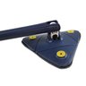 Mop Esfregao Giratorio Triangular Telescopio Espreme Agua Esfrega Limpeza Chao Parede Janela Vidro M - 9