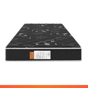 Colchão Solteiro Espuma D20 Liso Estampa Bambu 88x188x12cm