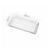 Travessa de Cristal Diamante Lyor 25x13x2cm - 2