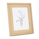 Ver imagem 1 de Porta-Retratos em Poliestireno Tipo Madeira 15x20 Bege Mart