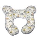 Ver imagem 1 de Almofada para Pescoço com Apoio Cabeça Bebe Cadeirinha Happy Line Apoio Almofada Protetor Posicionad
