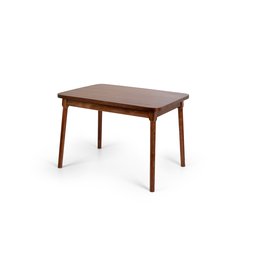 Conjunto Liso Clássico Colonial Imbuia Mesa 4 Cadeiras - 3