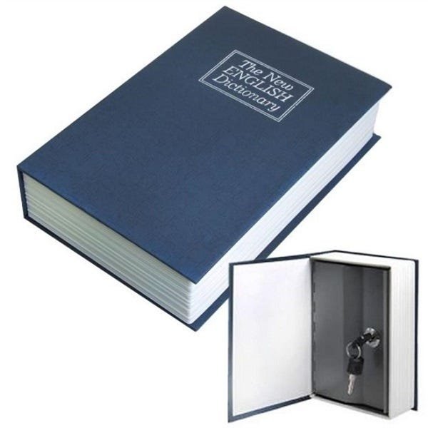 Cofre Livro Dicionario Ingles Dinheiro Camuflado - 2