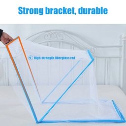 Tela Mosquiteiro Cama Dobrável Portátil E Pratica Pequeno - 5