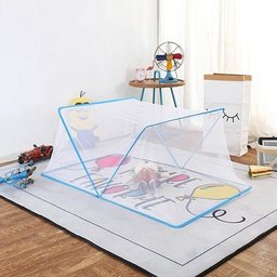 Tela Mosquiteiro Cama Dobrável Portátil E Pratica Pequeno - 8