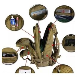 Mochila Tatica Militar Assalt 30l 3d Verde Digital - 2 Mochila Tatica Militar Assalt 30l 3d Verde Digital - 2