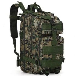 Mochila Tatica Militar Assalt 30l 3d Verde Digital - 1 Mochila Tatica Militar Assalt 30l 3d Verde Digital - 1