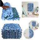 Ver imagem 6 de 16 Placas Floral Decorativa 60x40 com Flores Artificiais para Festas e Parede