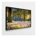 Ver imagem 2 de Quadro Grande Jardim Das Flores Proteção Árvores Iluminadas