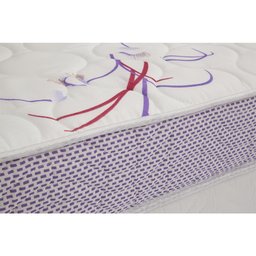 Colchão Solteiro Ortobom Physical Resistente Branco com Detalhe Lilás 17x78x188 - 2