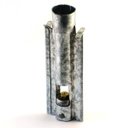 Ver imagem 3 de Câmara de Ar Fogão Dako Luna Média Vermelho com Injetor N.70