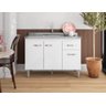 Balcão Gabinete de Pia Gabriela 120cm Branco sem Tampo - Ajl Moveis - 1