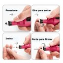 Ver imagem 6 de Lixa de Unha Elétrica Multiuso Motor Lixadeira e Polimento