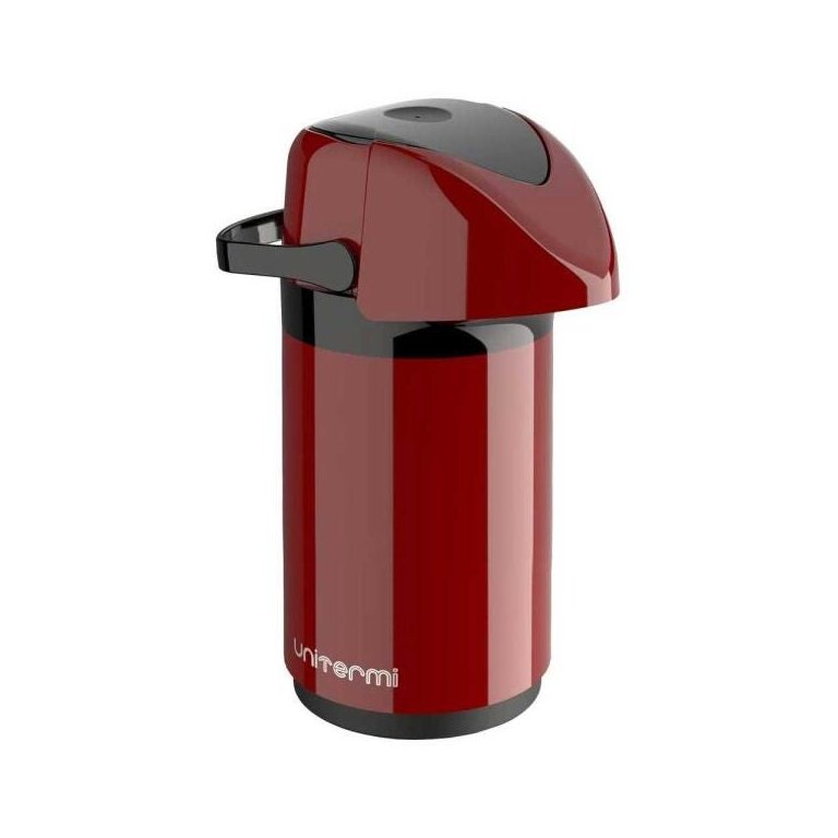 Garrafa térmica pressão 600mls até 12 horas Vermelha Verona