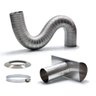 Kit Chaminé em Alumínio com Flexível Corrugado de 1,5Mx137mm - 1