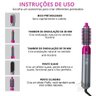 Escova Secadora 5 Funções Elétrica Ar Quente Frio Modeladora - 4