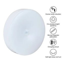 Luminária Led com Sensor de Movimento sem Fio Recarregável - 5