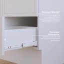 Ver imagem 7 de Balcão com Nicho para Forno com Tampo Marselha CabeCasa MadeiraOriginals