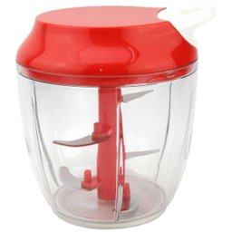 Processador e batedor manual 5 lâminas 2 em 1 Colors - 2