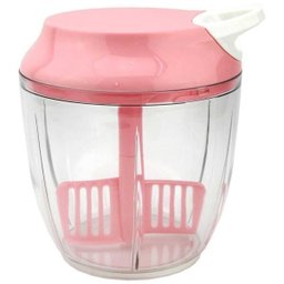 Processador e batedor manual 5 lâminas 2 em 1 Colors - 3