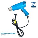 Ver imagem 5 de Soprador Térmico 2000w com 7 Acessórios 2 Temperaturas 350° 600° Cabo 1,7m Importway Iwsta
