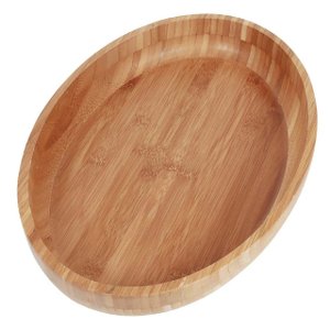 Gamela Oval Bamboo 41x27cm Mor