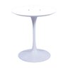 Base Mesa Saarinen Tulip Jantar Redonda Branca - 90 a 107cm - 1