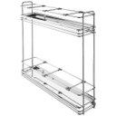 Ver imagem 1 de Porta Temperos Condimentos Suporte Deslizante Aço Inox com Corrediça para Móvel Embutir